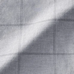 Online Muji Camisa de franela de doble cepillado con cuello alto para mujer