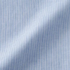 Sale Muji Camisa de lino lavado para mujer