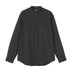 Discount Muji Camisa estilo Oxford cuello Mao para hombr