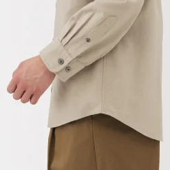 Clearance Muji Camisa estilo Oxford cuello Mao para hombre