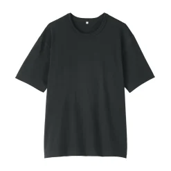 Muji Camiseta de algodón orgánico para hombre