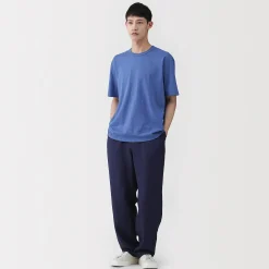 Muji Camiseta de algodón orgánico para hombre