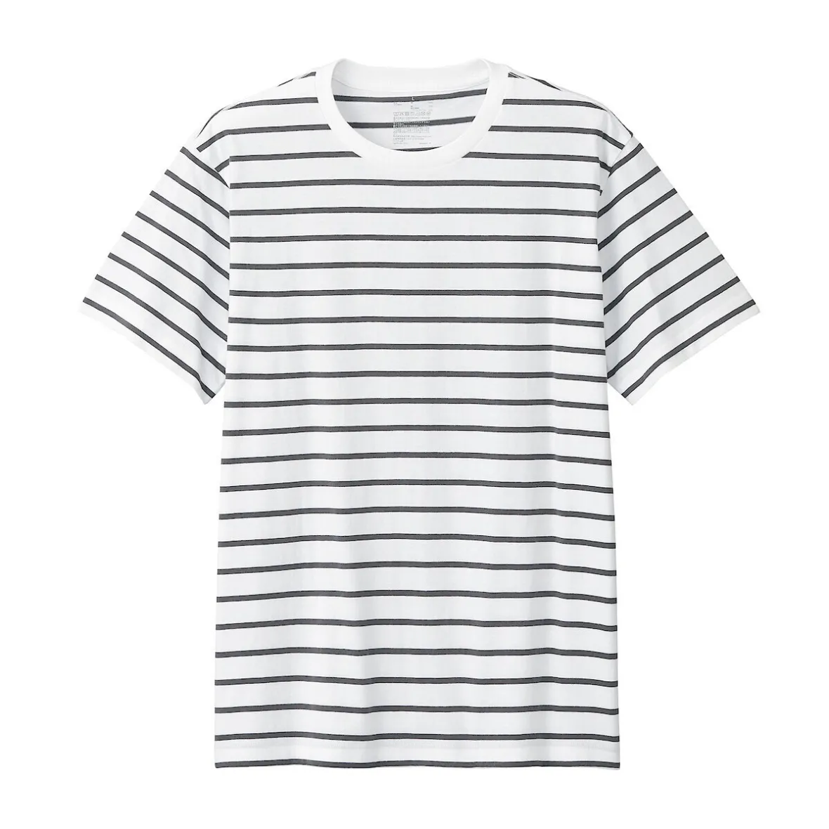 Best Muji Camiseta de cuello redondo de jersey