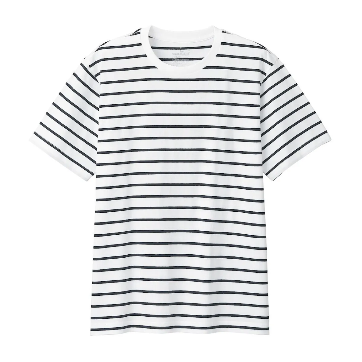 Best Muji Camiseta de cuello redondo de jersey