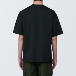Online Muji Camiseta de hombre Cool Touch Relaxed Fit con bolsillo…