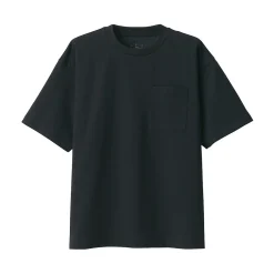 Online Muji Camiseta de hombre Cool Touch Relaxed Fit con bolsillo…
