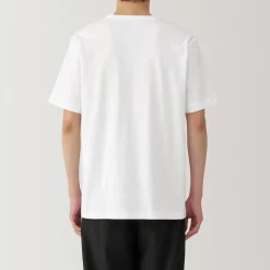 Online Muji Camiseta de jersey grueso para hombre