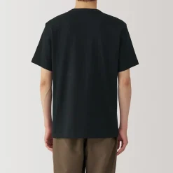 Online Muji Camiseta de jersey grueso para hombre