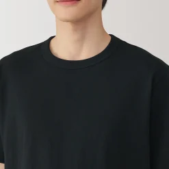 Online Muji Camiseta de jersey grueso para hombre