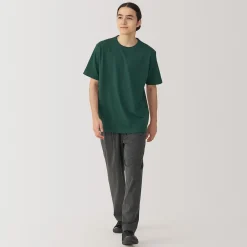 Online Muji Camiseta de jersey grueso para hombre