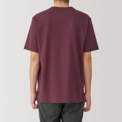 Online Muji Camiseta de jersey grueso para hombre