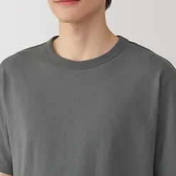 Online Muji Camiseta de jersey grueso para hombre
