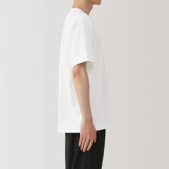 Online Muji Camiseta de jersey grueso para hombre