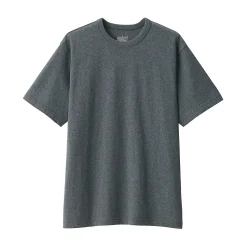 Muji Camiseta de jersey grueso para hombre