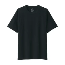 Muji Camiseta de jersey grueso para hombre