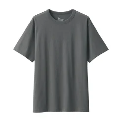Muji Camiseta de jersey grueso para hombre