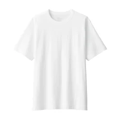 Muji Camiseta de jersey grueso para hombre