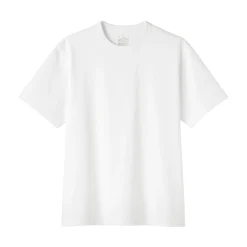 Muji Camiseta de jersey grueso para hombre