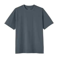 Muji Camiseta de jersey grueso para hombre
