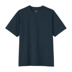 Muji Camiseta de jersey grueso para hombre