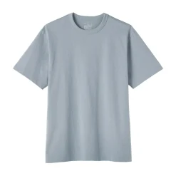 Muji Camiseta de jersey grueso para hombre