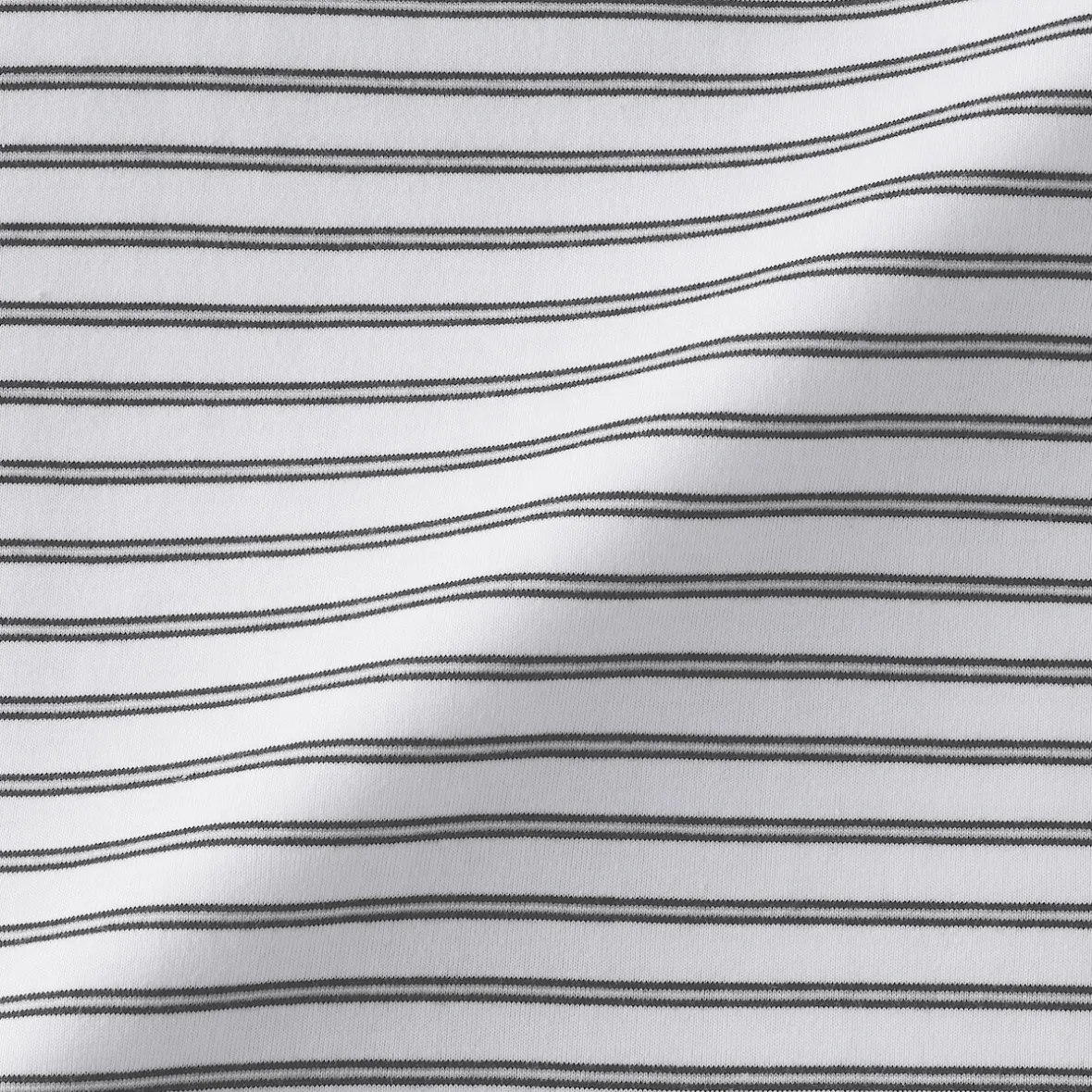 Muji Camiseta de jersey para hombre ‐ Rayas