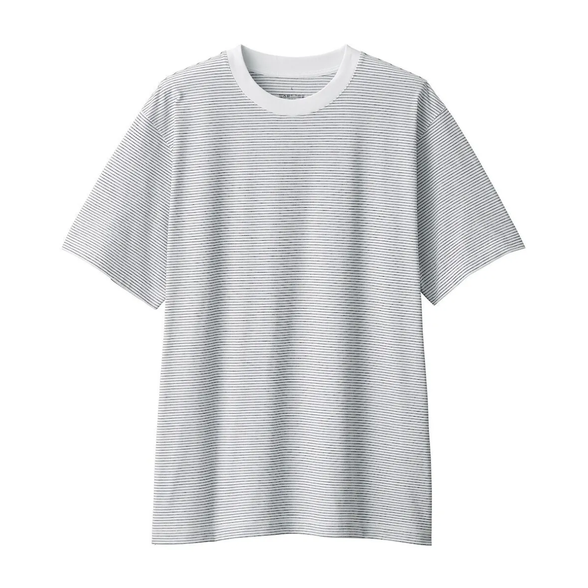 Best Muji Camiseta de jersey para hombre ‐ Rayas