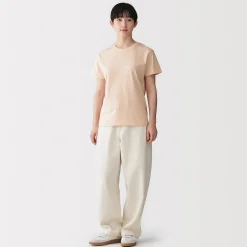 Discount Muji Camiseta de jersey para mujer