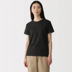 Discount Muji Camiseta de jersey para mujer