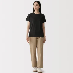 Discount Muji Camiseta de jersey para mujer