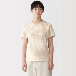 Discount Muji Camiseta de jersey para mujer