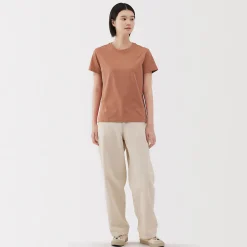 Discount Muji Camiseta de jersey para mujer