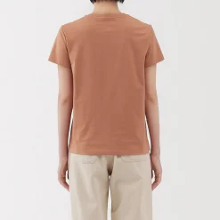 Discount Muji Camiseta de jersey para mujer