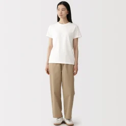 Discount Muji Camiseta de jersey para mujer