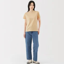 Best Muji Camiseta de jersey para mujer