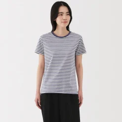 Best Muji Camiseta de jersey para mujer