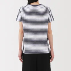 Best Muji Camiseta de jersey para mujer