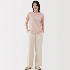 Best Muji Camiseta de jersey para mujer