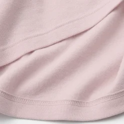 Clearance Muji Camiseta de manga larga con cuello redondo de algodón grueso y cálido para mujer
