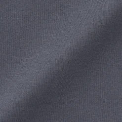 New Muji Camiseta de manga larga con cuello en U de algodón grueso y cálido para hombre