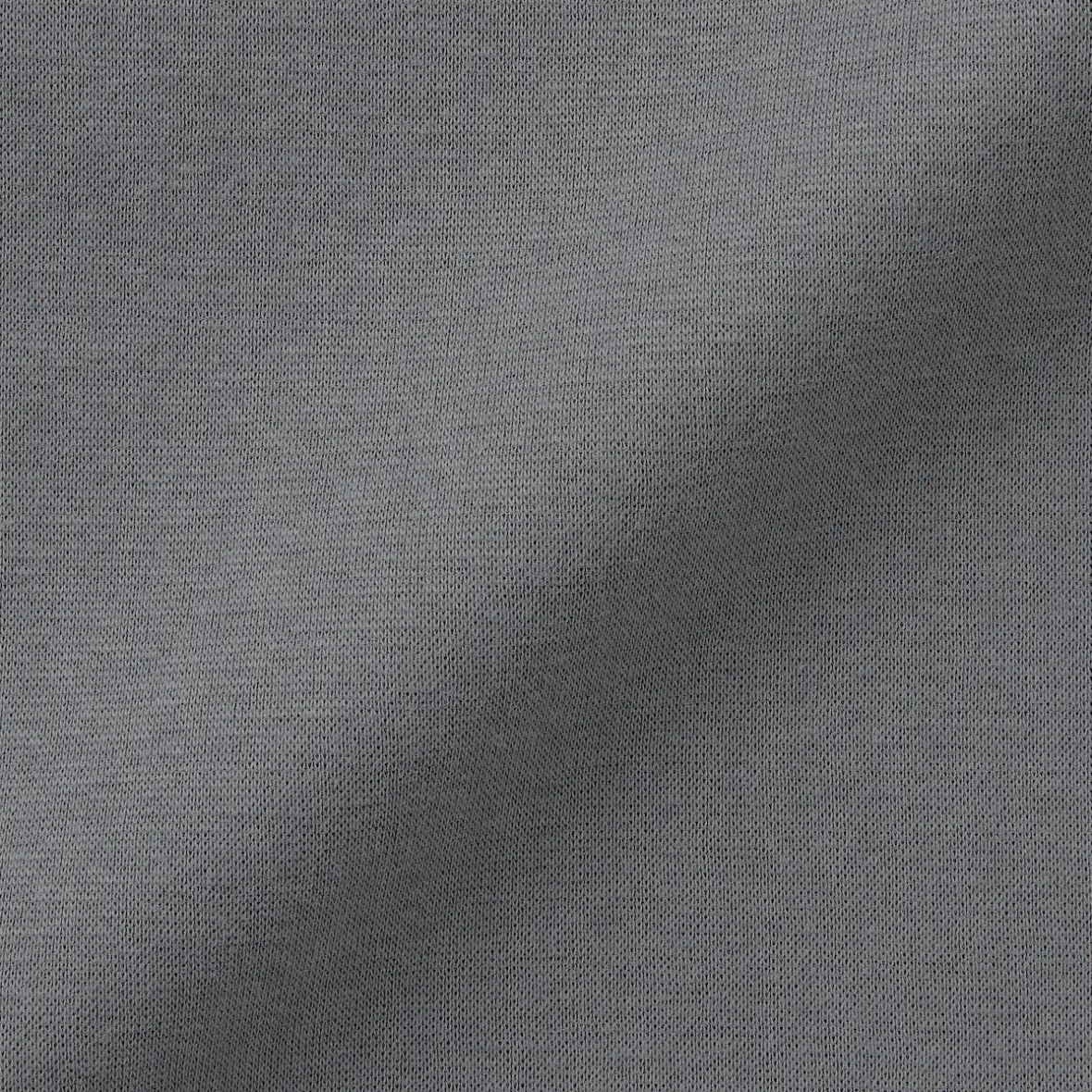 Muji Camiseta de manga larga con cuello en U de algodón grueso y cálido para mujer