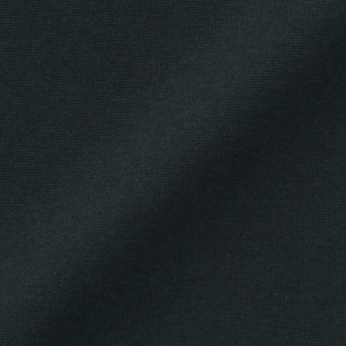 Muji Camiseta de manga larga con cuello en U de algodón grueso y cálido para mujer