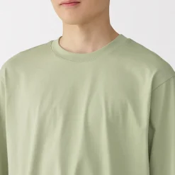 Sale Muji Camiseta de manga larga de jersey para hombre