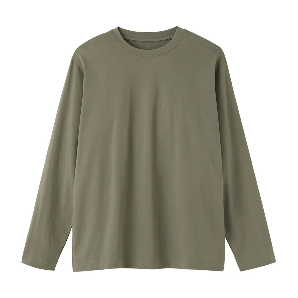 Sale Muji Camiseta de manga larga de jersey para hombre