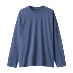 Sale Muji Camiseta de manga larga de jersey para hombre
