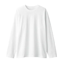Sale Muji Camiseta de manga larga de jersey para hombre