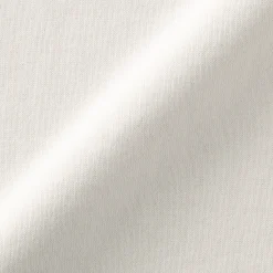 Best Muji Camiseta de manga larga y cuello ancho de algodón grueso para mujer