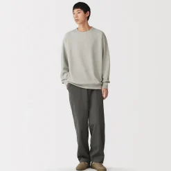 Discount Muji Camiseta de manga larga y tejido waffle Quick Dry para hombre