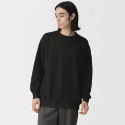 Discount Muji Camiseta de manga larga y tejido waffle Quick Dry para hombre