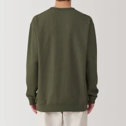 Discount Muji Camiseta de manga larga y tejido waffle Quick Dry para hombre